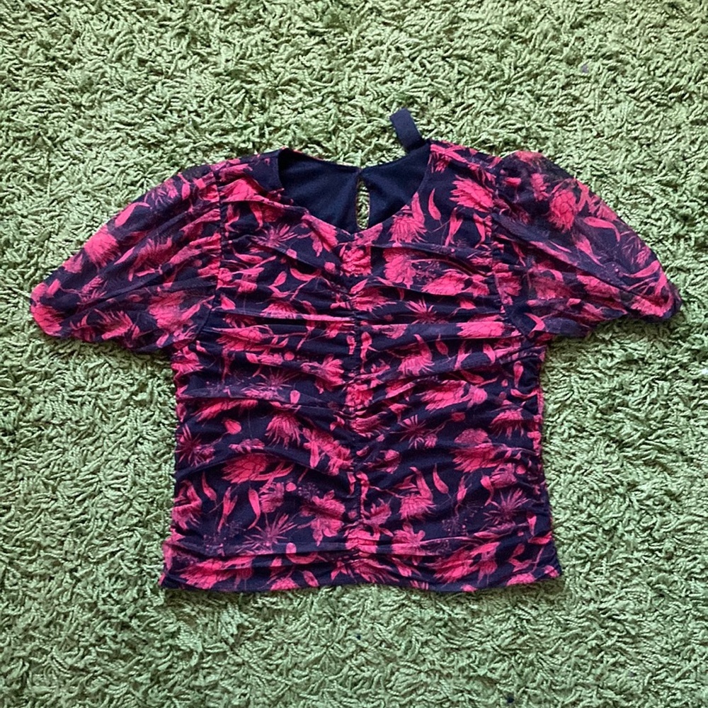 Red Blouse *NEW NEVER WORN*